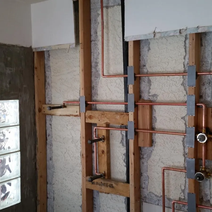 Copper pipe installation for Burst Pipe Repair in Victor